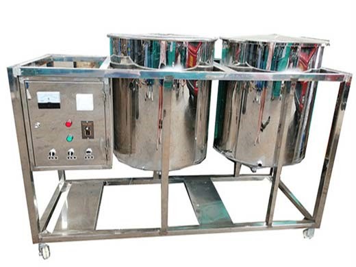 Machine de raffinage d’huile d’occasion huayin 10t au maroc